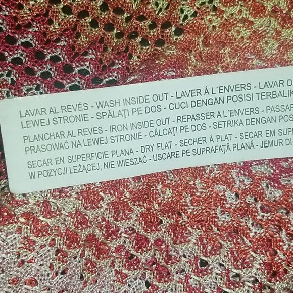 3/$15🚨WAS. $39  ZARA Colorful Loose Knit Ruffled Top Med - Picture 12 of 16